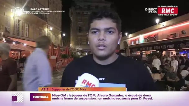 "Je suis terrassé, c'est absurde": à Nice, les supporters du club ne comprennent pas les sanctions