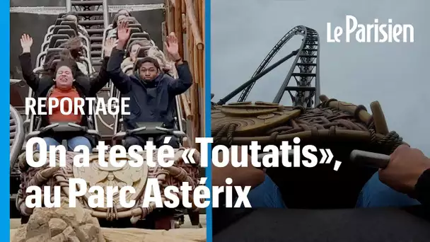 Embarquez avec nous dans «Toutatis», la nouvelle attraction (très rapide) du Parc Astérix !