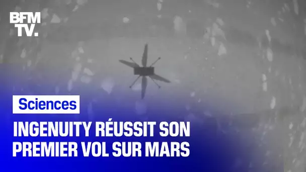 Sciences: Ingenuity réussit son premier vol sur Mars