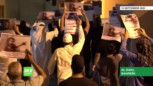 Bahreïn : manifestation contre les accords Israël-Émirats-Bahreïn