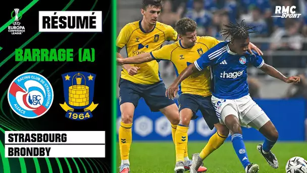 Résumé : Strasbourg v Brondby, avantage Racing avant le retour au Danemark ?
