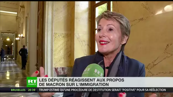 Les députés réagissent aux nouveaux propos de Macron sur l'immigration