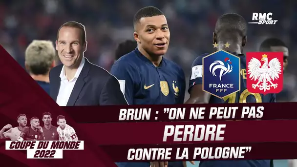 France-Pologne : "On ne peut perdre contre la Pologne" lance Brun