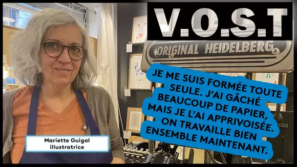 V.O.S.T. : Mariette Guigal, l'illustratrice du Diable et sa presse infernale