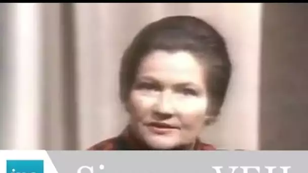 Simone Veil "le déficit de la Sécurité Sociale" - Archive INA