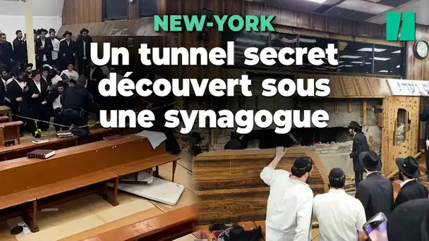 Un tunnel secret découvert sous une synagogue à New York crée des heurts avec la police