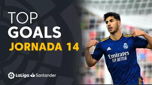 Todos los goles de la jornada 14 de LaLiga Santander 2021/2022