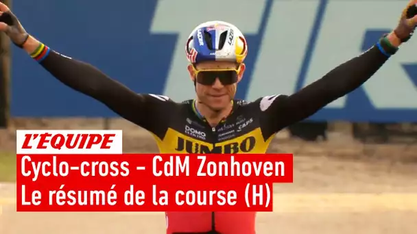 Coupe du monde cyclo-cross - Van Aert inarrêtable, van der Poel malheureux à Zonhoven