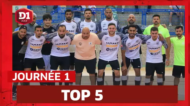 D1 Futsal, journée 1 : le Top 5 !