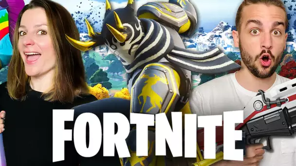 NOS PREMIERES PARTIES FORTNITE DE 2023 EN DUO !