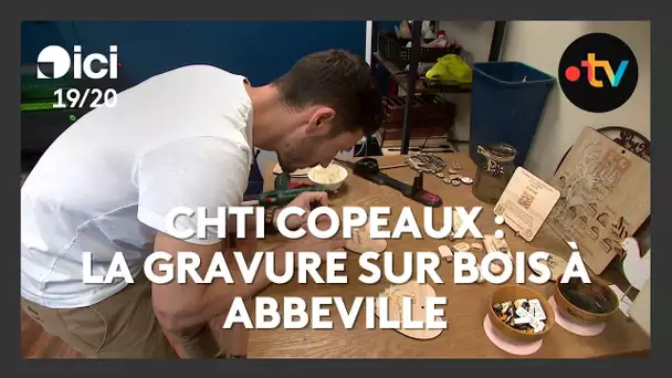 Découverte de Chti Copeaux : la gravure sur bois à Abbeville