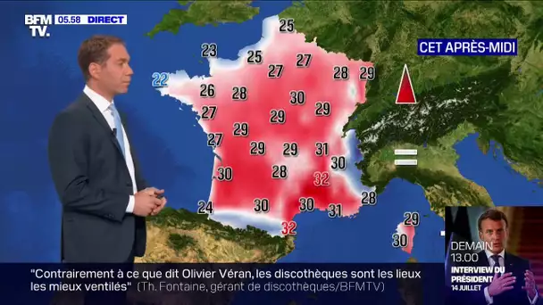 Des températures qui remontent pour ce lundi avant une semaine qui s'annonce ensoleillée