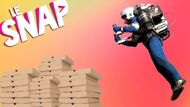 Le Snap #103 : faites-vous livrer vos pizzas en jetpack