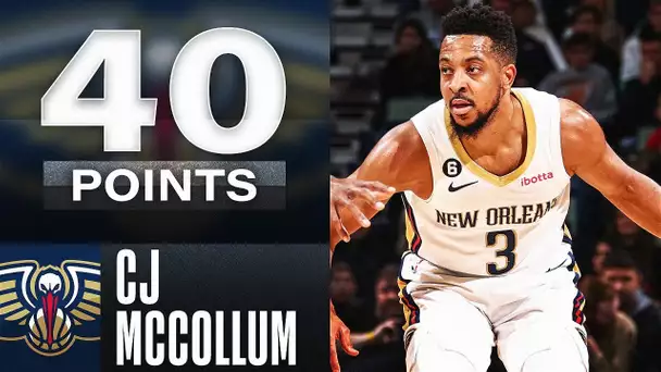 CJ McCollum Leads The Pelicans With 40 Points! | December 22, 2022