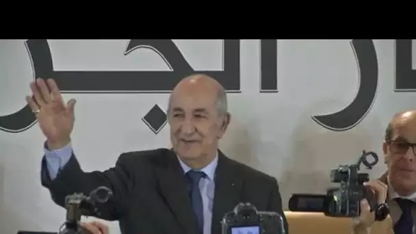 Le nouveau président algérien appelle au dialogue