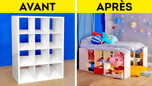 INCROYABLE RÉNOVATION D'UNE CHAMBRE D'ENFANT || IDÉES DE DÉCORS DIY POUR LES PARENTS CRÉATIFS