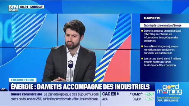 French Tech : Dametis optimise la consommation d'énergie