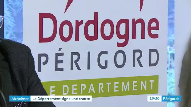 Santé : le département de la Dordogne signe une charte avec l'association France Alzheimer