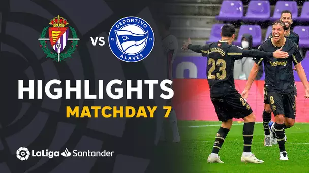 Highlights Real Valladolid vs Deportivo Alavés (0-2)