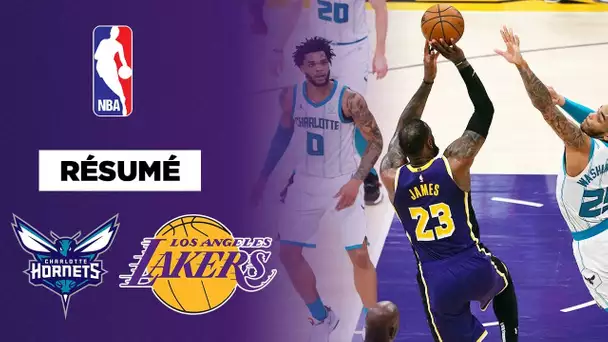 🏀 Résumé NBA VF : LeBron donne une leçon aux Hornets