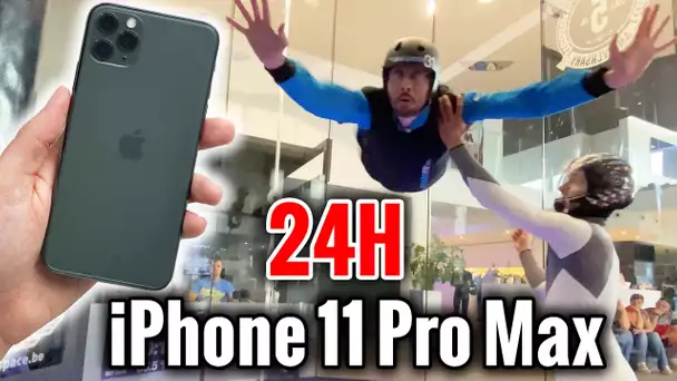 24H avec un iPhone 11 Pro Max ! (batterie, camera...)