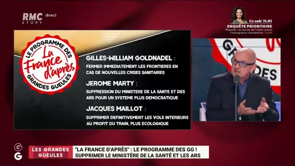 "La France d'après - le programme des GG": la proposition de Jérôme Marty