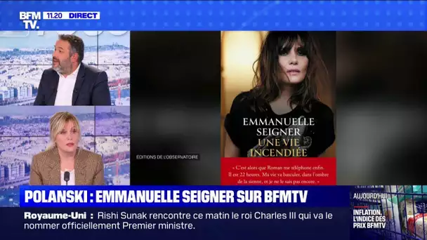 Roman Polanski: Emmanuelle Seigner s'exprime sur BFMTV