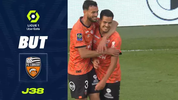 But Romain FAIVRE (10' - FCL) FC LORIENT - RC STRASBOURG ALSACE (2-1) 22/23