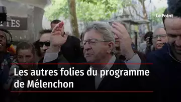 Les autres folies du programme Mélenchon
