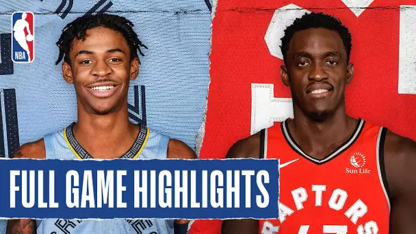 GRIZZLIES at RAPTORS | FULL GAME HIGHLIGHTS | August 9, 2020