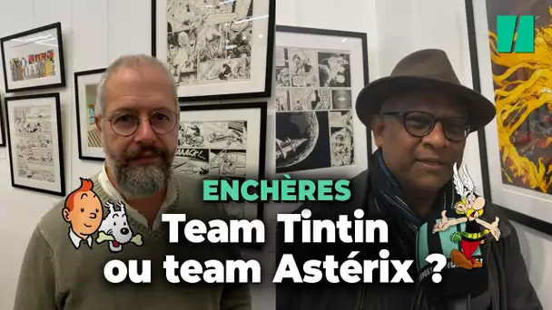 Team Tintin ou team Astérix ? Le combat des titans lors d’une vente aux enchères