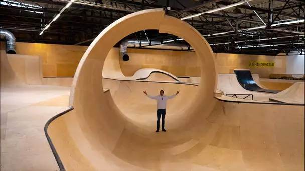 LE SKATEPARK EST ENFIN FINI ! (il est magnifique)