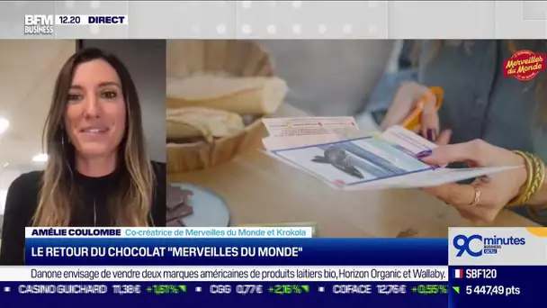 Amélie Coulombe (Merveilles du Monde et Krokola): Le retour du chocolat "Merveilles du Monde"
