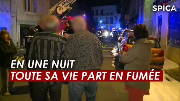 En une nuit, toute sa vie part en fumée