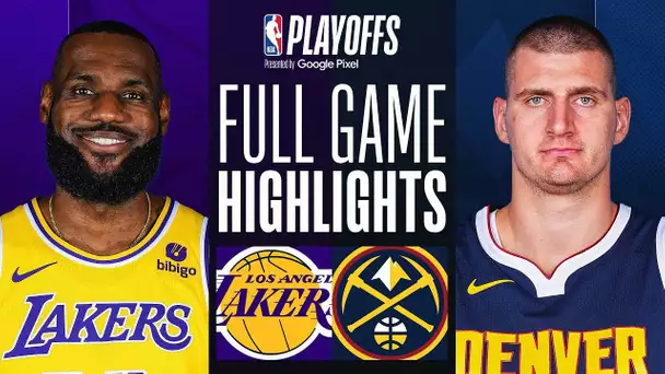 #7 LAKERS at #2 NUGGETS | FULL GAME 2 HIGHLIGHTS | April 22, 2024