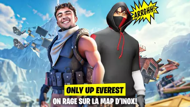 1H SUR LA NOUVELLE MAP D'@inoxtag ! (FORTNITE ONLY UP EVEREST)