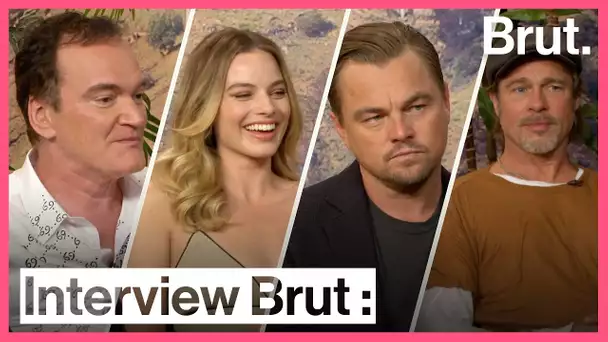 Interview Brut : l'équipe de Once Upon a Time in Hollywood