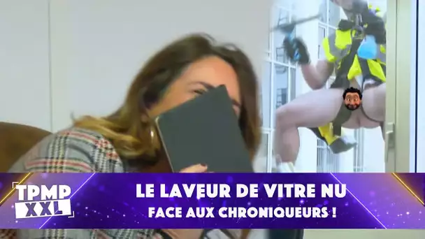 Cyril Hanouna fait un prank avec un laveur de vitres nu !