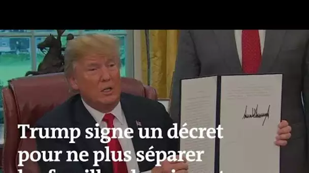 Trump : « Nous allons avoir des frontières fortes, mais nous garderons les familles unies »