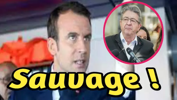 Jean-Luc Mélenchon traité de « sauvage » par Emmanuel Macron : le président dérape