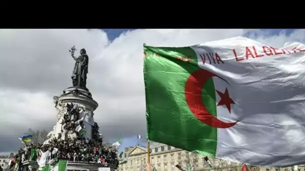En France, des milliers de personnes dans les rues en soutien au mouvement de protestation algérien