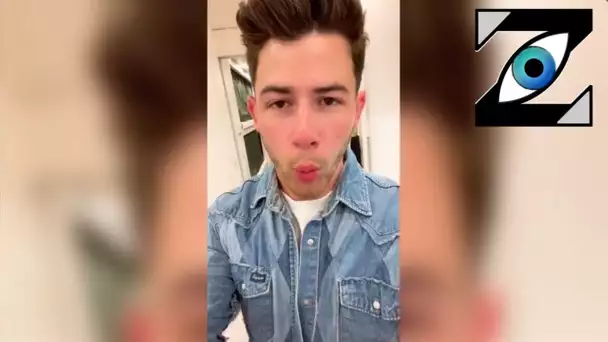 [Zap Réseaux Sociaux]  Quand Nick Jonas essaie de siffler ! (30/09/21)