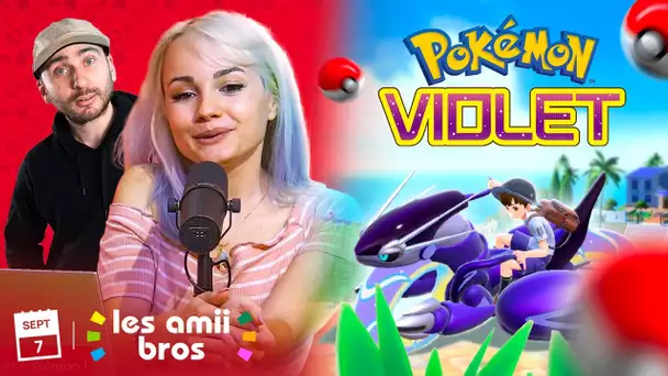 LE DEBRIEF du TRAILER de POKÉMON ÉCARLATE et VIOLET | LES AMIIBROS #87