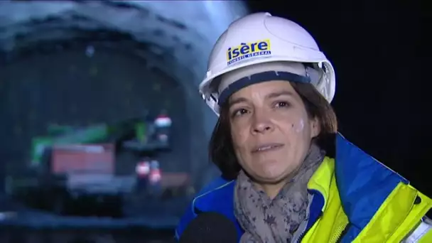 Le chantier du nouveau Tunnel du Chambon​, en Isère​, entre dans sa phase finale