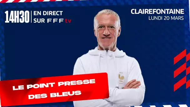 Conférence de presse des Bleus en direct