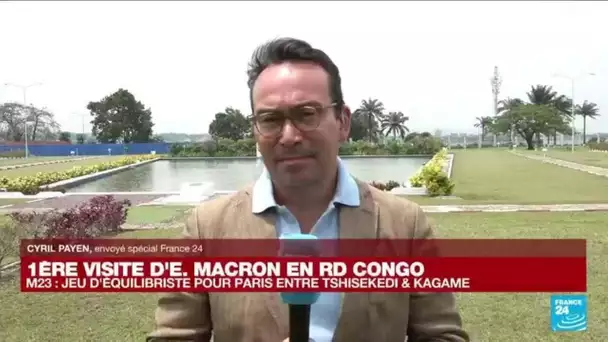 Emmanuel Macron en RD Congo : "Le sentiment que la France n'en fait pas assez" • FRANCE 24