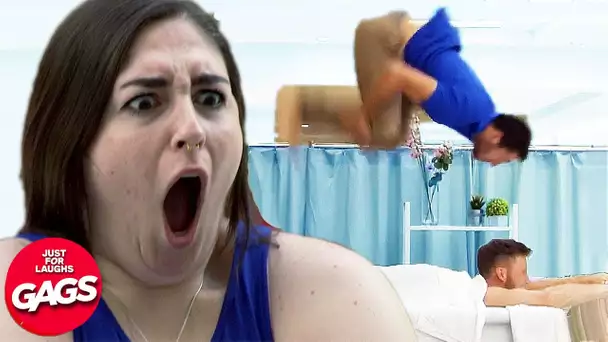 College Campus Pranks! LIVE | Just For Laughs Gags