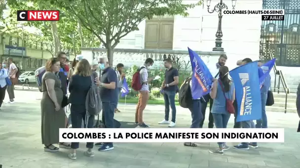 Colombes : la police manifeste son indignation
