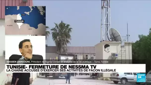 Tunisie : fermeture de la chaîne Nessma TV accusée d'exercer ses activités de façon illégale