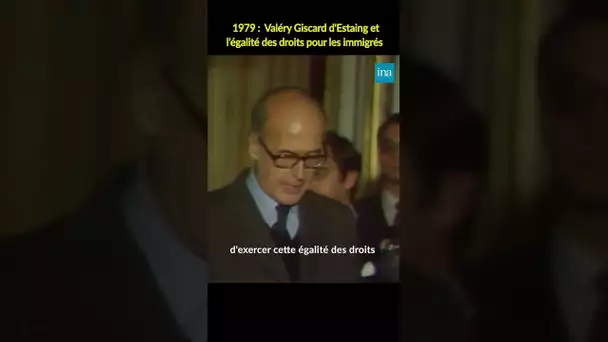 Valéry Giscard d'Estaing et l'immigration  #INA #shorts